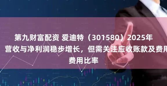 第九财富配资 爱迪特（301580）2025年中报：营收与净利润稳步增长，但需关注应收账款及费用比率