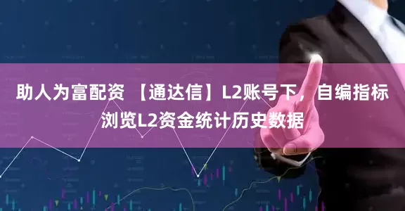 助人为富配资 【通达信】L2账号下，自编指标浏览L2资金统计历史数据